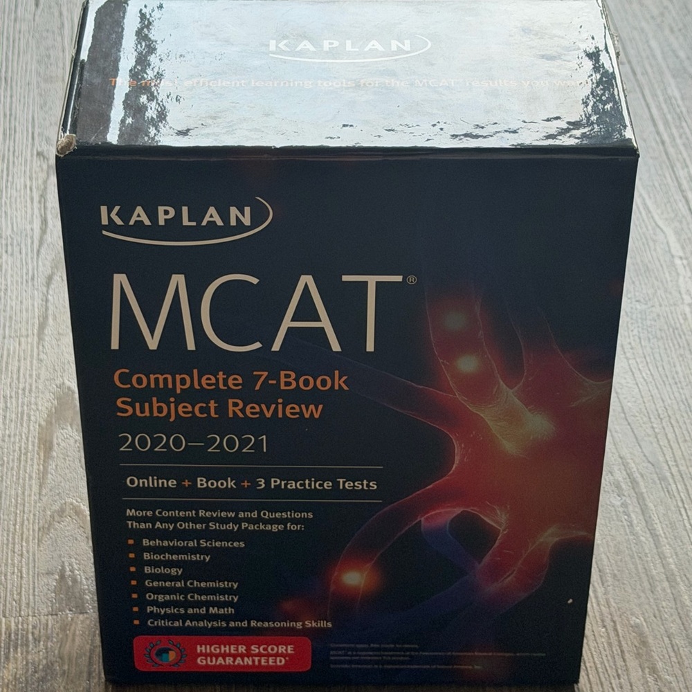 Kaplan MCAT 7-Book Set with Online Access